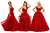 Red All Sizes Prom Dresses By Sonique Dress Heaven