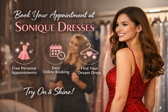 Book Your Appointment at Sonique Dresses