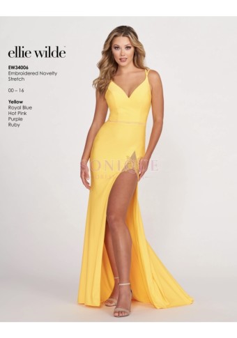 Ellie Wilde EW34006 – A Bold & Elegant Prom Statement at Sonique Dress Heaven