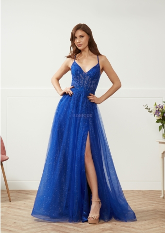 green emerald velvet dress Formal Evening Dresses With Slit Elegant A-line Lace Long Prom Dresses