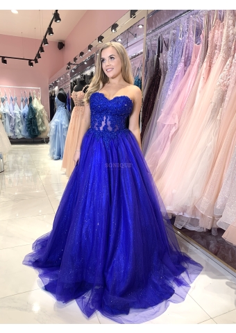 david's bridal navy blue prom dress Bridal Outlet Yellow Prom Dresses David's Bridal Navy Blue/Gold  Colette CL5105 Long Formal Fitted Prom Mermaid