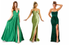Green Colour Family Prom Dresses in All Sizes by Sonique Dress Heaven